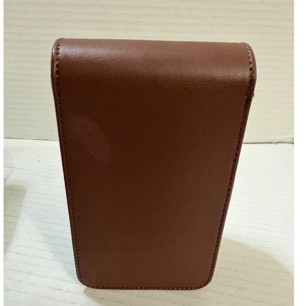 New Samsung Galaxy Camera Pouch‎ Brown Leather with Strap